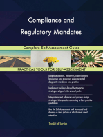 Compliance and Regulatory Mandates Complete Self-Assessment Guide