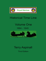 Royal Marines Historical Time Line, Volume One. Third Edition.