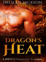 Dragon's Heat: A BWWM Paranormal Romance
