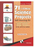 71+10 New Science Projects: Self learning kit