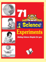 71 Science Experiments: Verify classroom knowledge with experiments