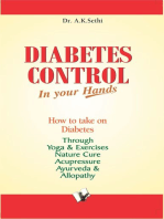 Diabetes Control In Your Hands: How to keep Diabetes within managing limits