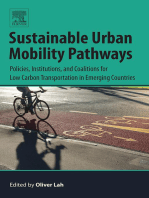 Sustainable Urban Mobility Pathways: Policies, Institutions, and Coalitions for Low Carbon Transportation in Emerging Countries