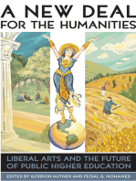 A New Deal for the Humanities: Liberal Arts and the Future of Public Higher Education