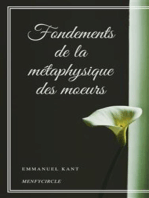 Fondements de la métaphysique des moeurs