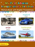 My First Albanian Transportation & Directions Picture Book with English Translations: Teach & Learn Basic Albanian words for Children, #14