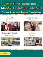 My First Albanian Money, Finance & Shopping Picture Book with English Translations