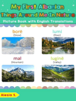 My First Albanian Things Around Me in Nature Picture Book with English Translations