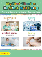 My First Albanian Health and Well Being Picture Book with English Translations