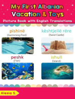 My First Albanian Vacation & Toys Picture Book with English Translations
