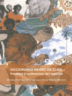 Diccionario negro de Cuba: Palabras y testimonios del siglo XIX