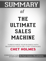 Summary of The Ultimate Sales Machine: Turbocharge Your Business with Relentless Focus on 12 Key Strategies