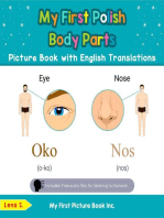 My First Polish Body Parts Picture Book with English Translations
