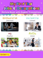 My First Thai Jobs and Occupations Picture Book with English Translations: Teach & Learn Basic Thai words for Children, #12