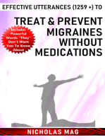 Effective Utterances (1259 +) to Treat & Prevent Migraines Without Medications