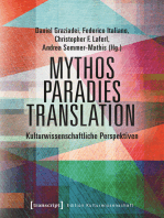 Mythos - Paradies - Translation: Kulturwissenschaftliche Perspektiven