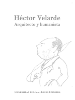 Héctor Velarde: Arquitecto y humanista