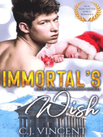 Immortal's Wish: A M/M Non-Shifter MPREG Holiday Romance Short: New Olympians, #6