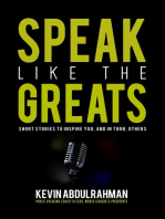 Speak Like The Greats