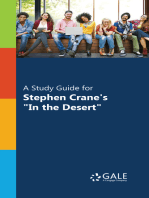 "A Study Guide for Stephen Crane's ""In the Desert"""