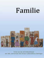 Familie: eine Anthologie aus der UDL-Schreibwerkstatt