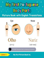 My First Portuguese Body Parts Picture Book with English Translations: Teach & Learn Basic Portuguese words for Children, #7
