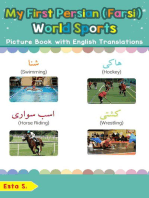 My First Persian (Farsi) World Sports Picture Book with English Translations: Teach & Learn Basic Persian (Farsi) words for Children, #10