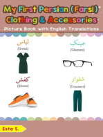 My First Persian (Farsi) Clothing & Accessories Picture Book with English Translations: Teach & Learn Basic Persian (Farsi) words for Children, #11