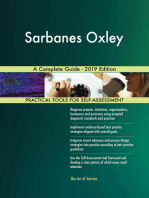 Sarbanes Oxley A Complete Guide - 2019 Edition