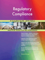 Regulatory Compliance A Complete Guide - 2019 Edition