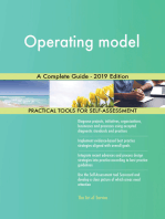 Operating model A Complete Guide - 2019 Edition