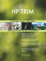 HP TRIM A Complete Guide - 2019 Edition