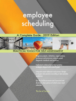 employee scheduling A Complete Guide - 2019 Edition