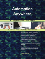 Automation Anywhere A Complete Guide - 2019 Edition