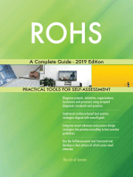 ROHS A Complete Guide - 2019 Edition