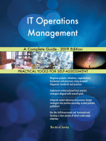 IT Operations Management A Complete Guide - 2019 Edition