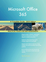 Microsoft Office 365 A Complete Guide - 2019 Edition