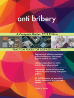 anti bribery A Complete Guide - 2019 Edition