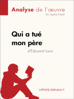 Qui a tué mon père d'Édouard Louis (Analyse de l'oeuvre): Analyse complète et résumé détaillé de l'oeuvre