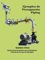 Ejemplos de Presupuesto - Piping: Ejemplos de Presupuesto - Piping, #1