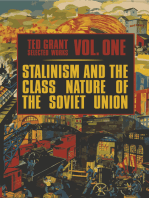 Ted Grant Selected Works, Vol. 1: Stalinism and the Class Nature of the Soviet Union
