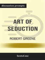 Summary: "The Art of Seduction" by Robert Greene | Discussion Prompts