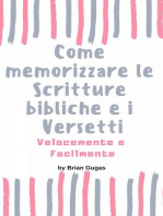 Come memorizzare le Scritture bibliche e i Versetti Velocemente e Facilmente