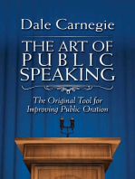 The Art of Public Speaking