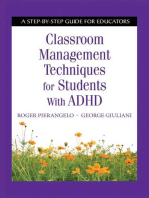 Classroom Management Techniques for Students with ADHD: A Step-by-Step Guide for Educators