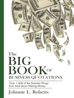 The Big Book of Business Quotations: Over 1,400 of the Smartest Things Ever Said about Making Money