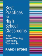 Best Practices for High School Classrooms: What Award-Winning Secondary Teachers Do