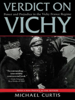 Verdict on Vichy: Power and Prejudice in the Vichy France Regime