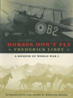 Horses Don't Fly: The Memoir of the Cowboy Who Became a World War I Ace