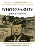 Whitewash IV: The Top Secret Warren Commission Transcript of the JFK Assassination